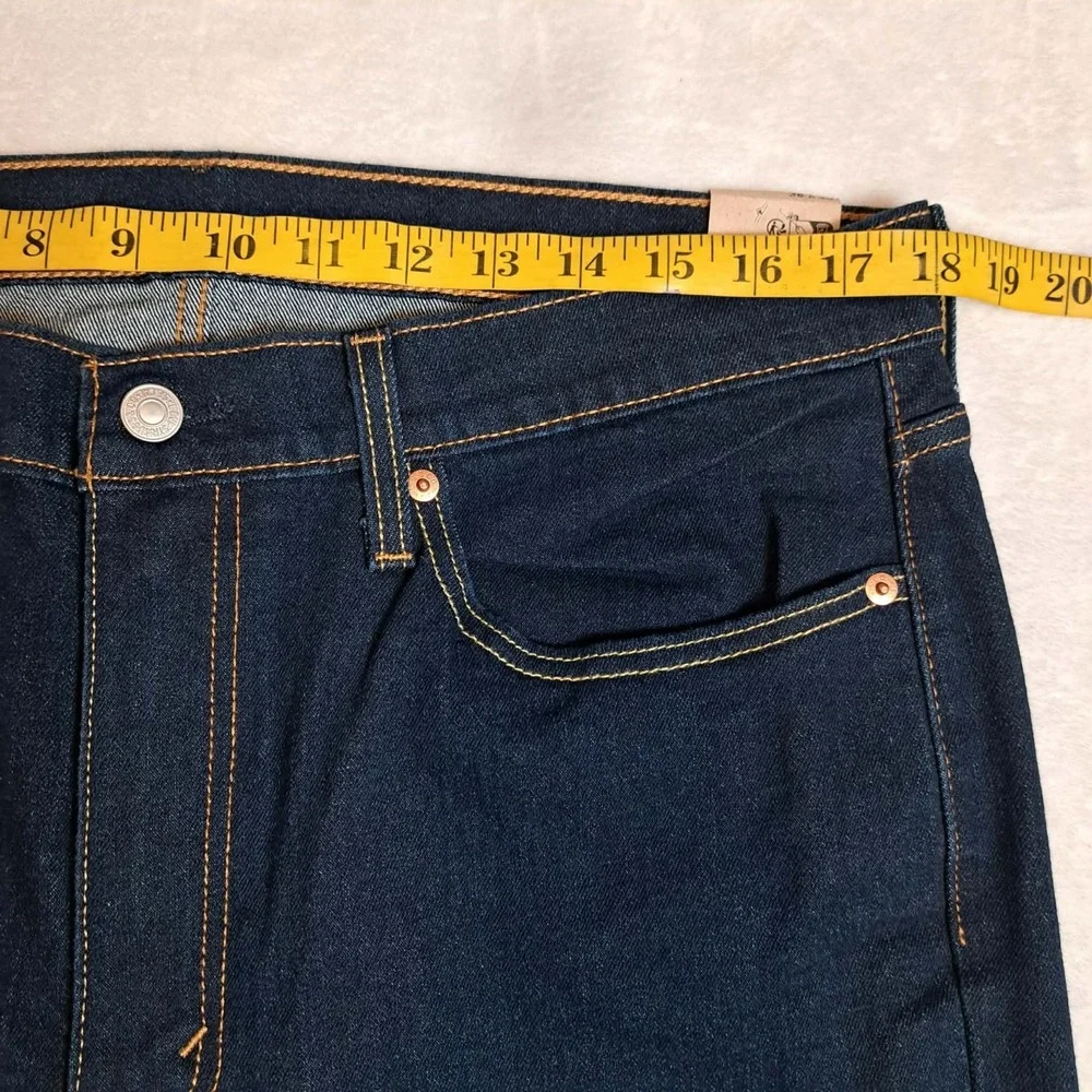 Levi's 514 Men's Size 36x30 Straight Leg Denim blue Jeans  Stretch New